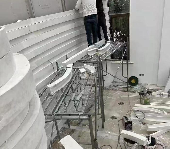 如何確保GRC外墻線條安裝的質(zhì)量